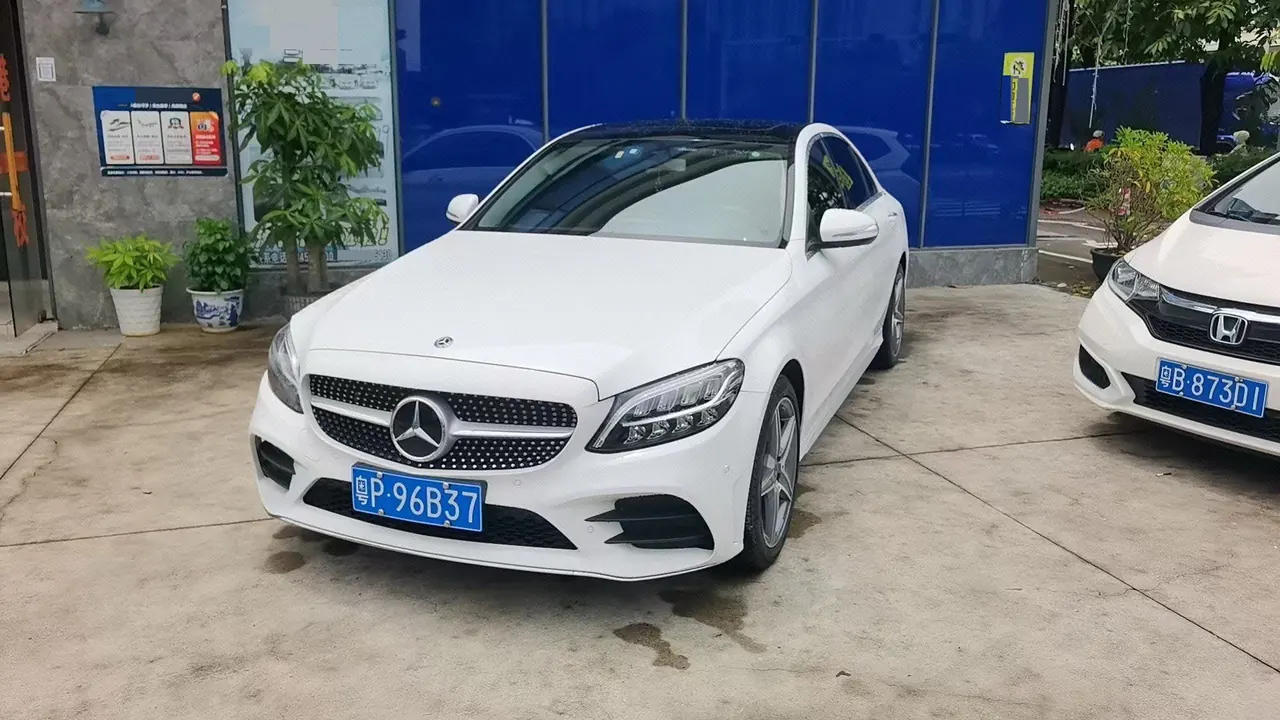 Open image lightbox: Mercedes Benz Class C 2020 C 200 L 1.5T Dynamic Sports Edition Automatic Gear