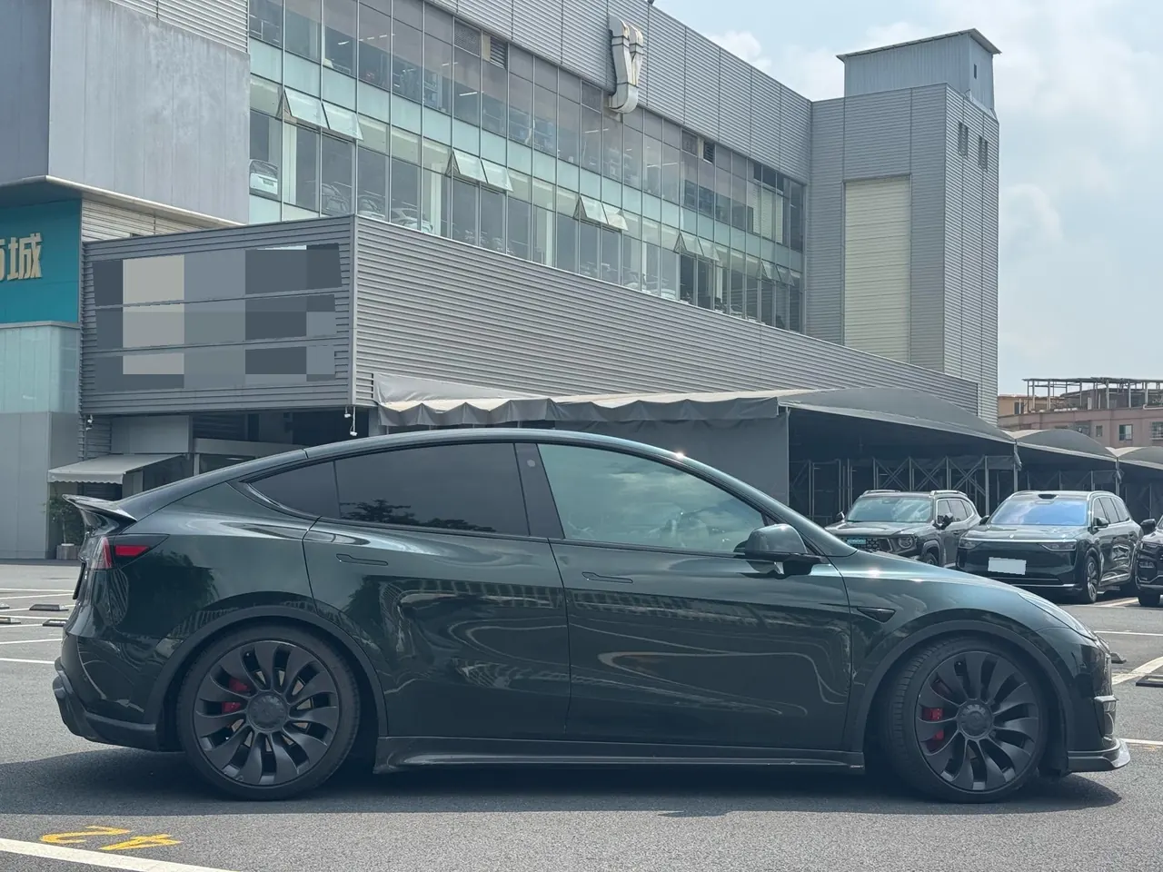 Tesla 2021 Model Y Performance high-performance all-wheel drive version automatic transmission 4