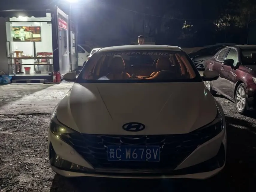 Hyundai 2021 Elantra-sedan 1.5 stepless GLX elite automatic gear 2
