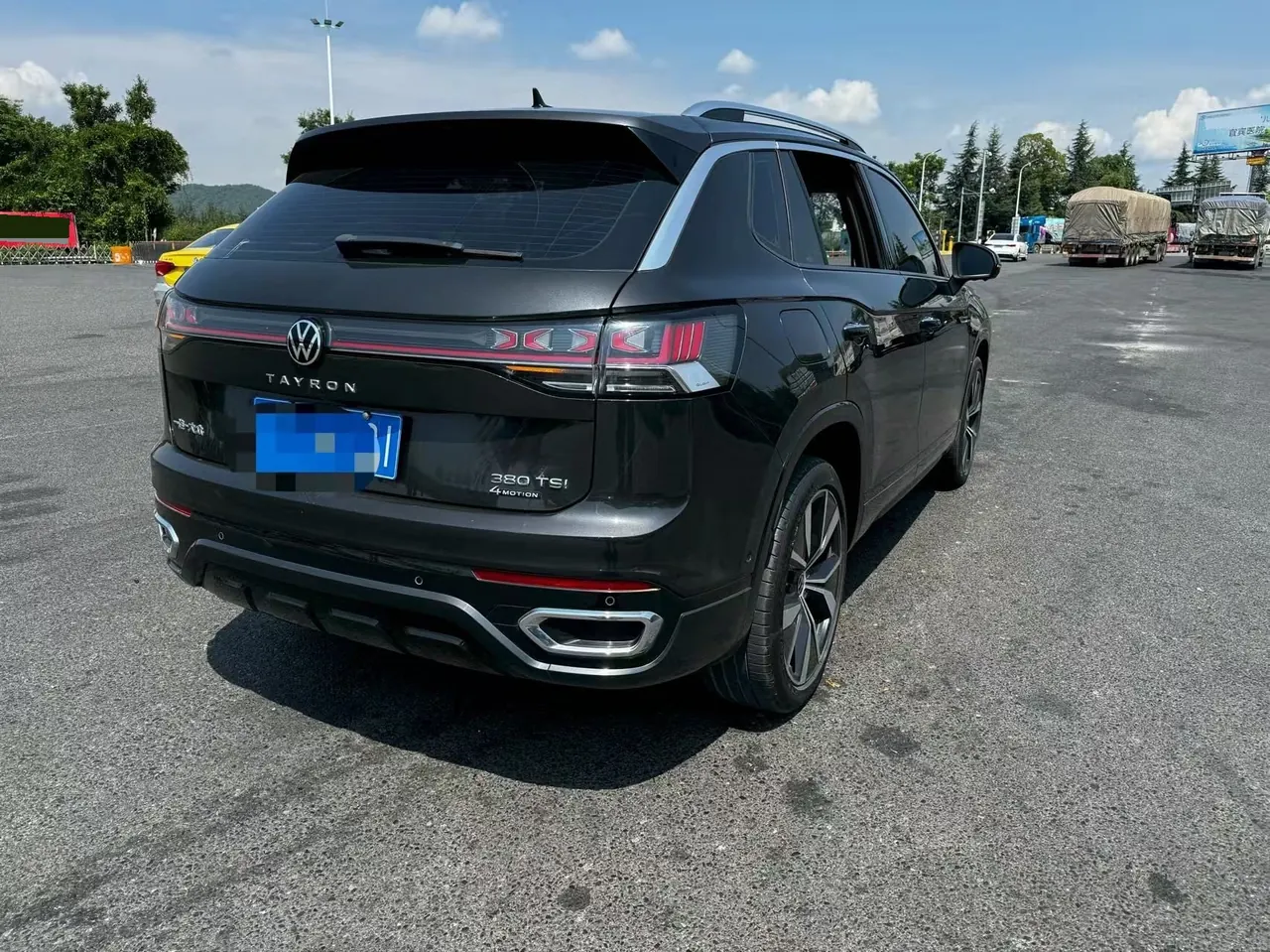 Volkswagen 2023 Tanyue 2.0TSI 380TSI four-wheel drive R-Line high-energy version of automatic gear 7