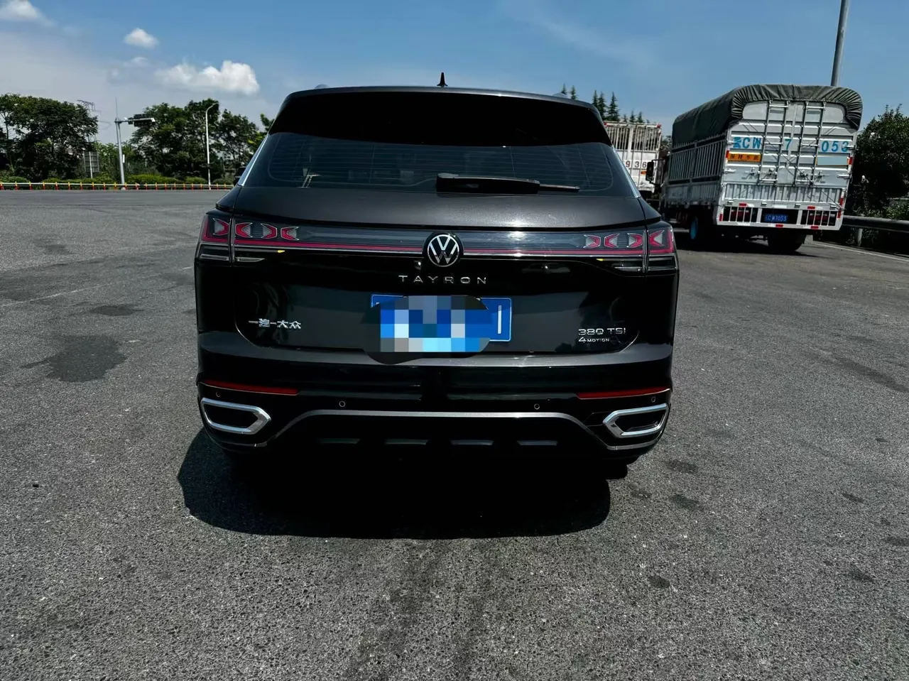 Volkswagen 2023 Tanyue 2.0TSI 380TSI four-wheel drive R-Line high-energy version of automatic gear 8