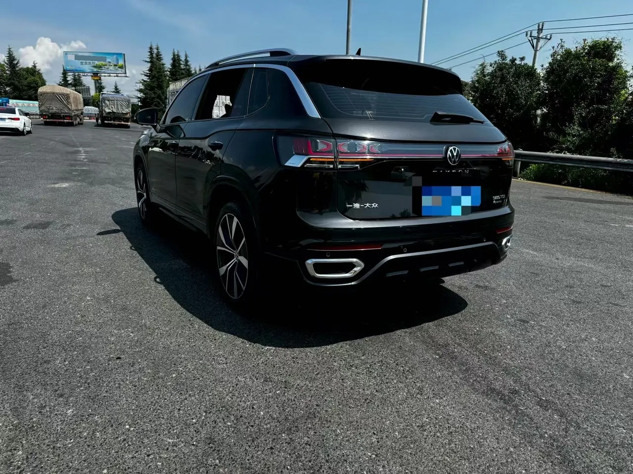 Volkswagen 2023 Tanyue 2.0TSI 380TSI four-wheel drive R-Line high-energy version of automatic gear 9