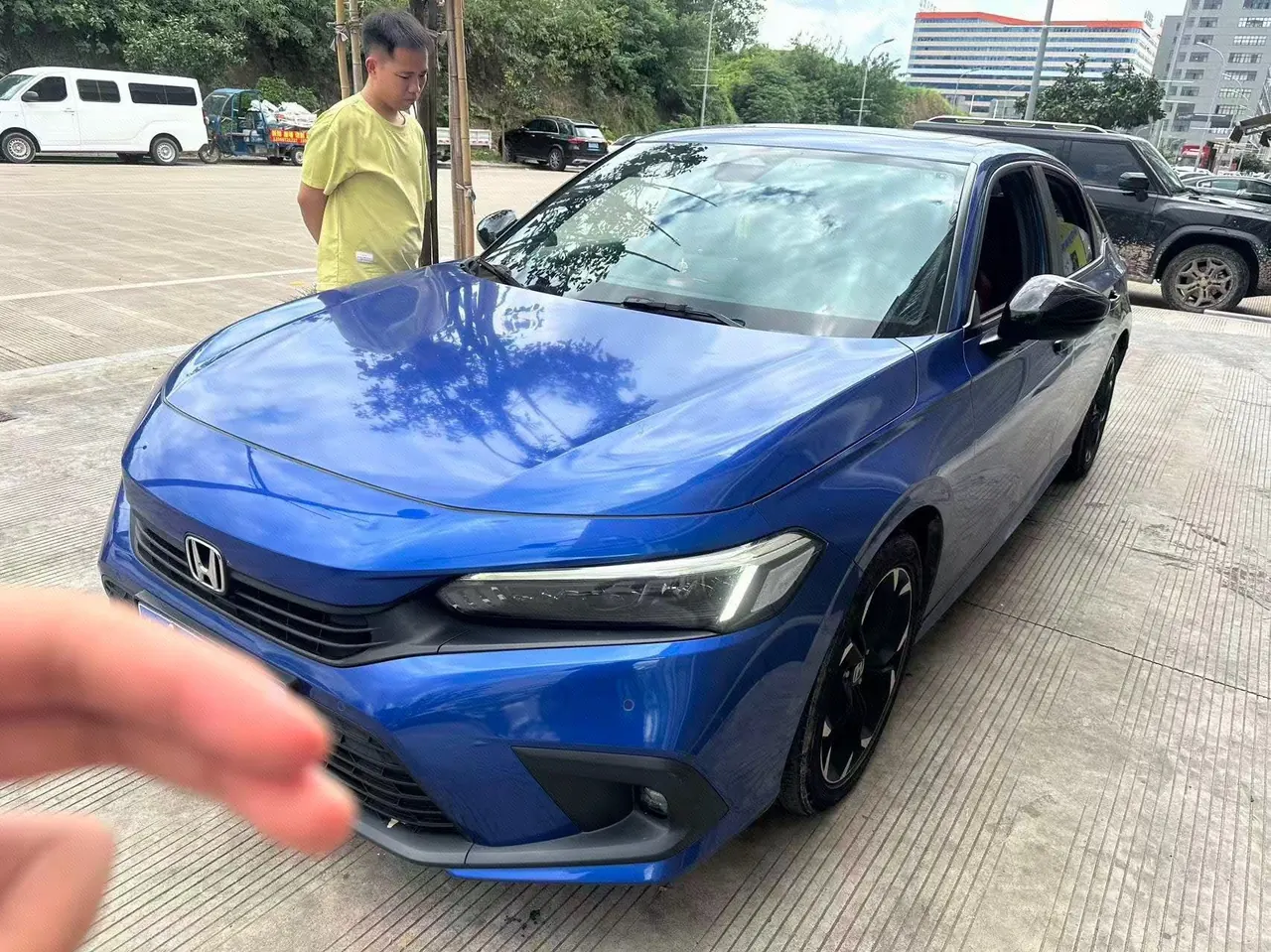 打开图片灯箱:Honda 2022 Civic 1.5T Stepless 240TURBO Combustion Edition Automatic Gear