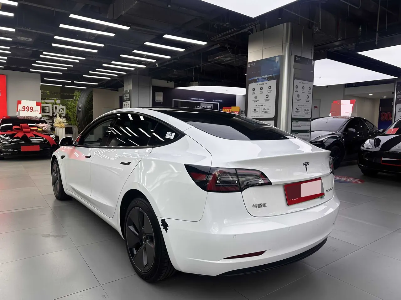 Tesla 2022 Model 3 rear-wheel drive version of automatic transmission 7