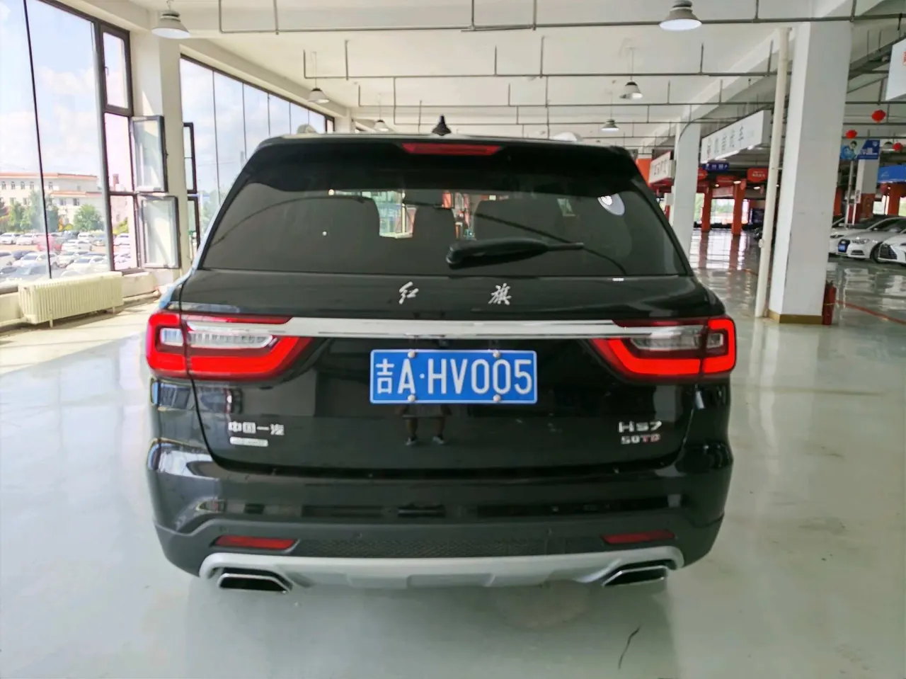 HongQi 2022 HS7 3.0T 4-wheel drive smart flag Chang version 7-seat automatic gear 10