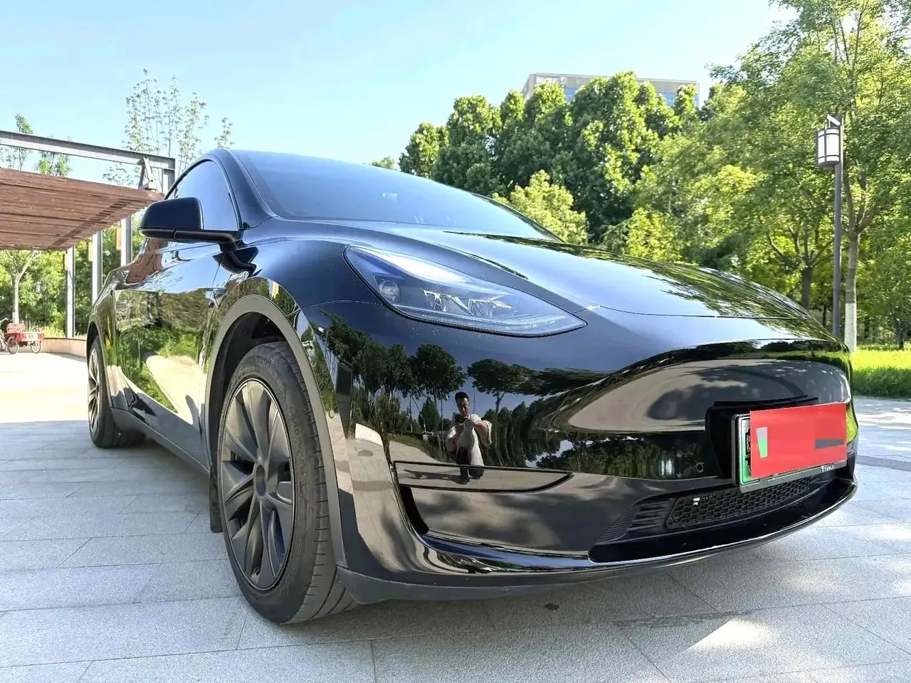 Tesla 2023 Model Y rear-wheel drive version automatic transmission 3