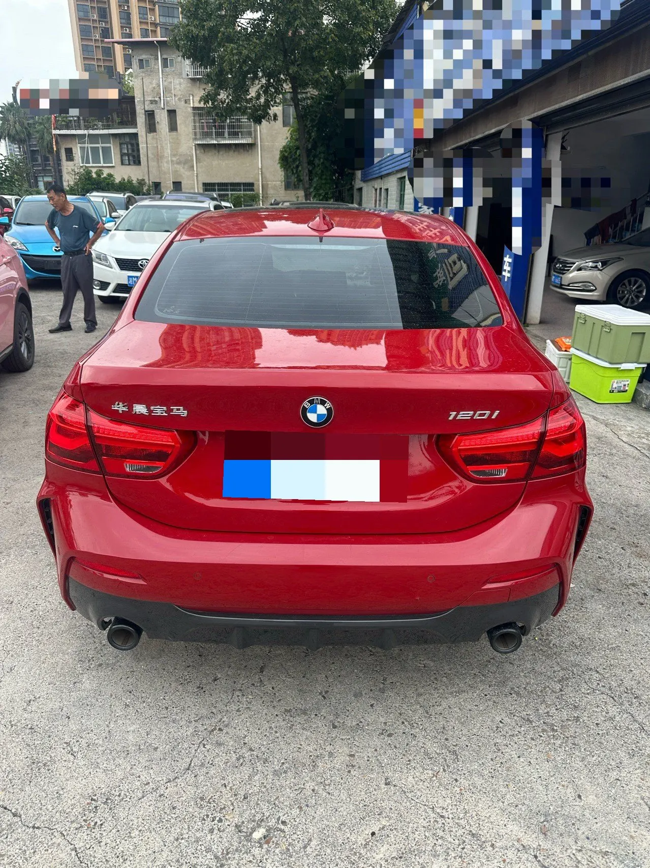 BMW 1 Series 2021 120i 1.5T M Sports Obsidian Night Edition Automatic Gear 4