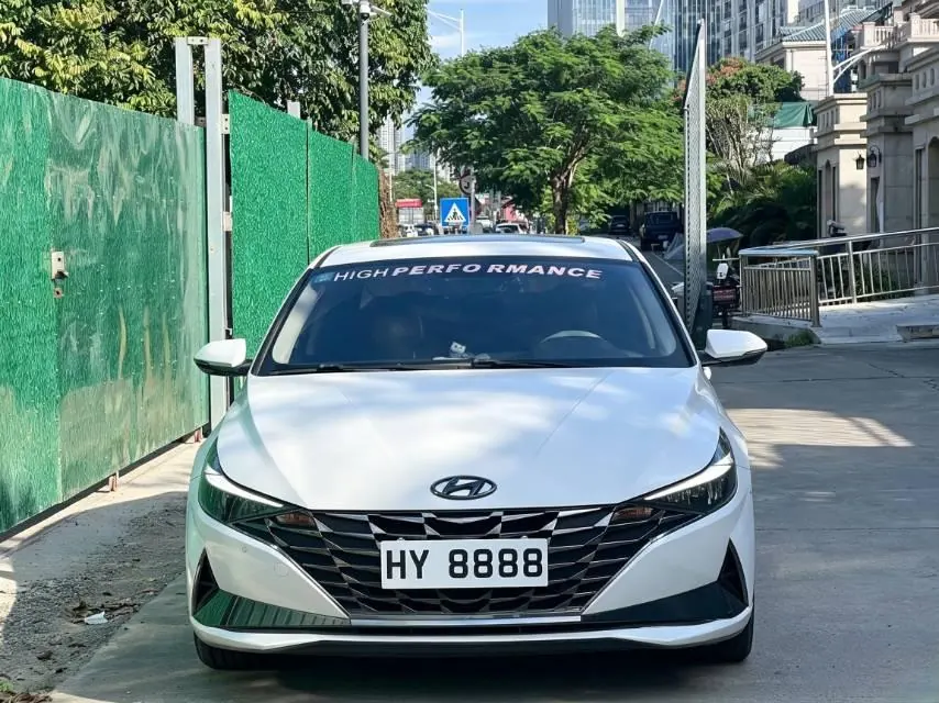 Hyundai 2021 Elantra-sedan 1.5 stepless GLX elite automatic gear 2