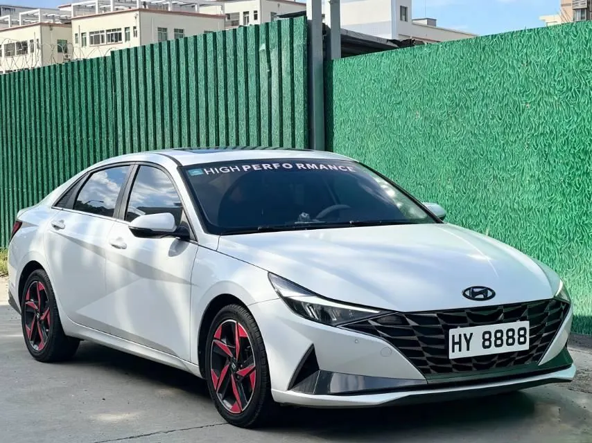Hyundai 2021 Elantra-sedan 1.5 stepless GLX elite automatic gear 3