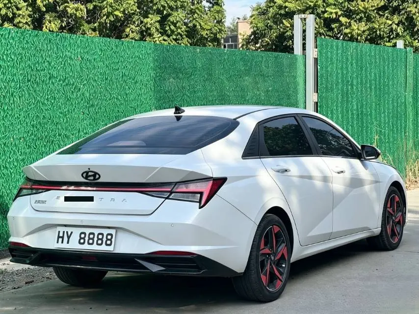 Hyundai 2021 Elantra-sedan 1.5 stepless GLX elite automatic gear 4