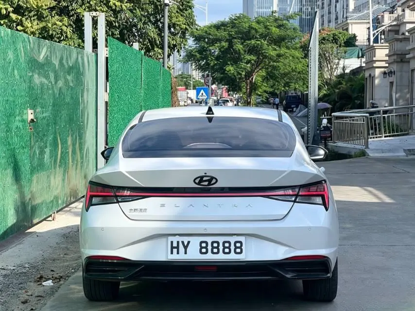 Hyundai 2021 Elantra-sedan 1.5 stepless GLX elite automatic gear 5