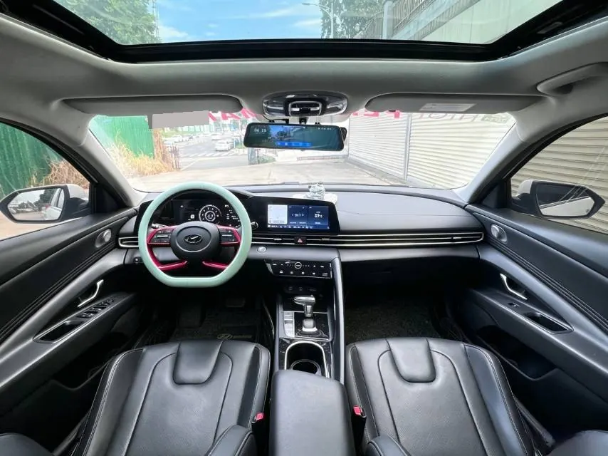 Hyundai 2021 Elantra-sedan 1.5 stepless GLX elite automatic gear 9
