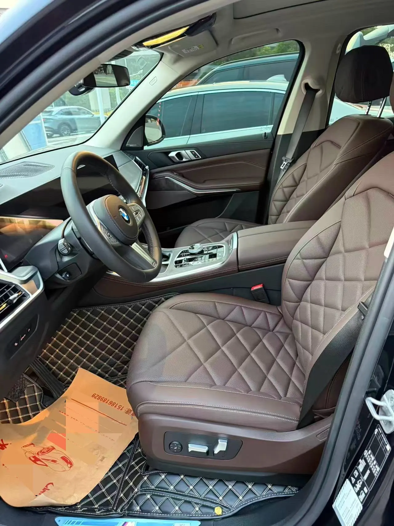 BMW 2025 X5 xDrive30Li 48V 2.0T exclusive m sports obsidian night suit automatic gear 3