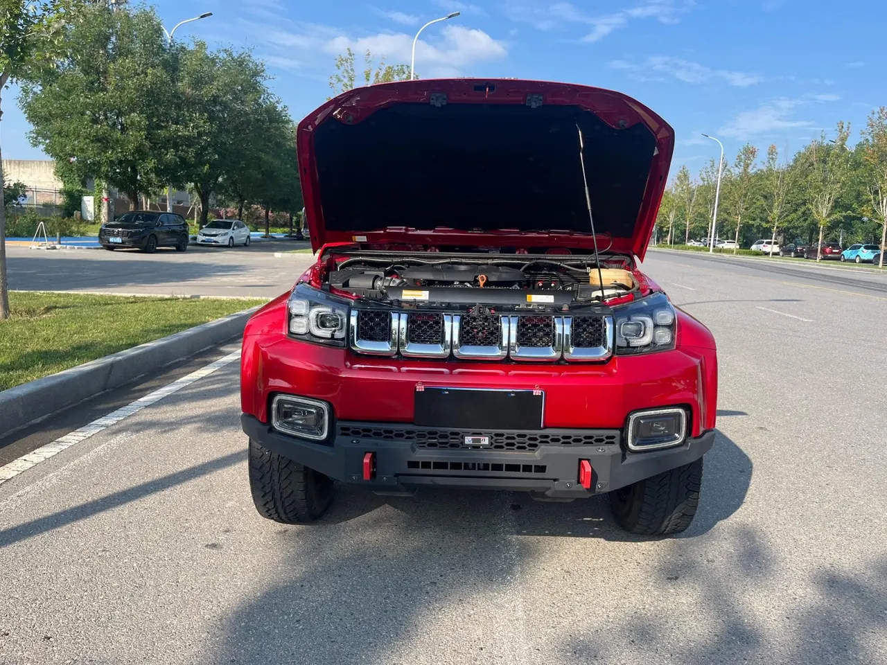Beijing 2020 BJ40 2.0T 4-wheel drive tribute version chivalrous automatic gear 14