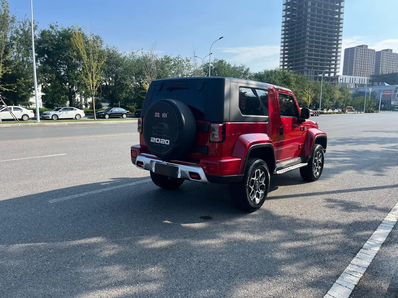 Beijing 2020 BJ40 2.0T 4-wheel drive tribute version chivalrous automatic gear 17