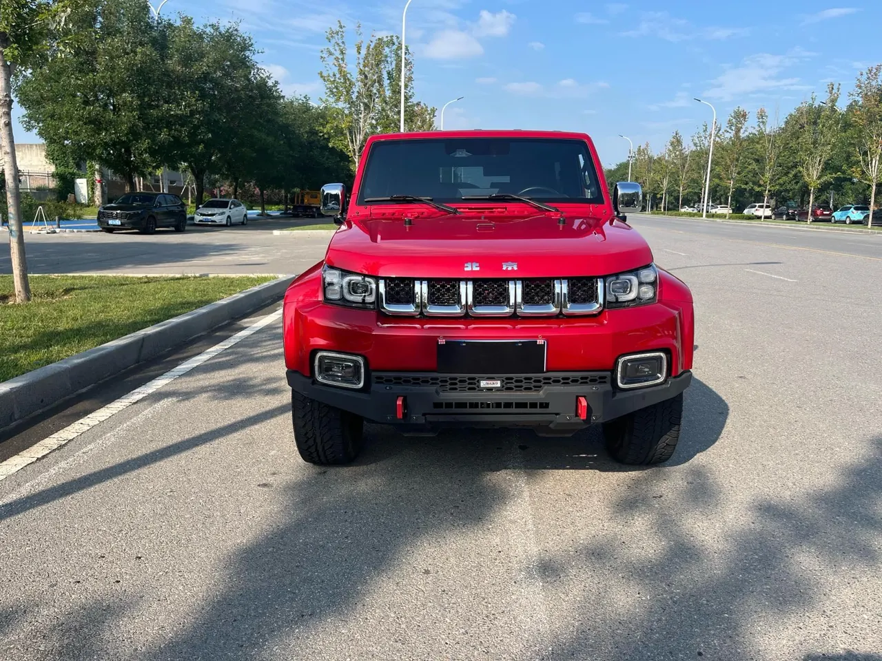 Beijing 2020 BJ40 2.0T 4-wheel drive tribute version chivalrous automatic gear 2