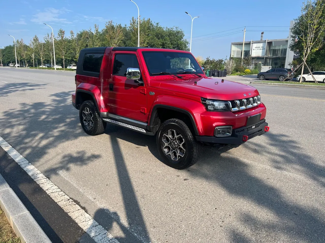 Beijing 2020 BJ40 2.0T 4-wheel drive tribute version chivalrous automatic gear 3