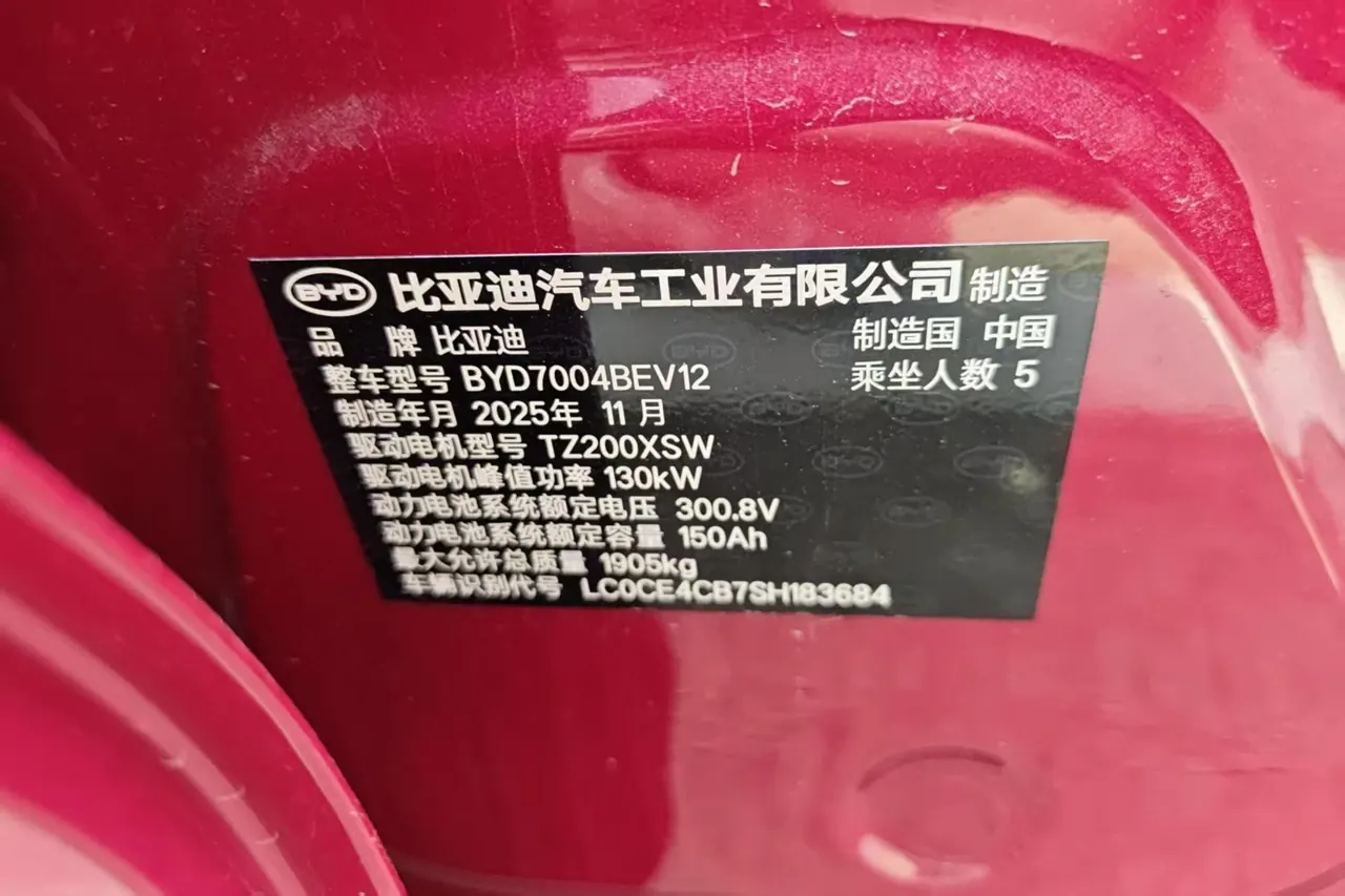 BYD 2025 Dolphin Smart Driving 410km Fashion Automatic Gear 10