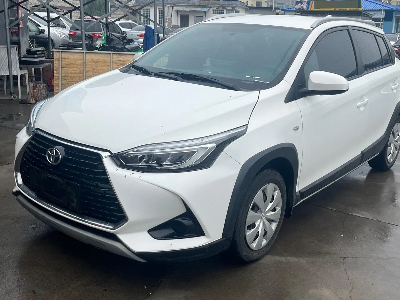 Open image lightbox: Toyota yaris 2022 YARiS L to dazzle 1.5 stepless leading PLUS version of automatic gear