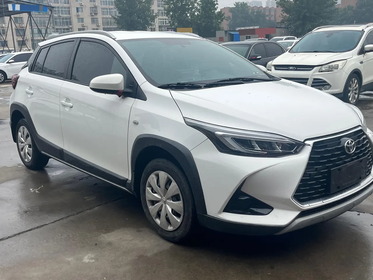 Toyota yaris 2022 YARiS L to dazzle 1.5 stepless leading PLUS version of automatic gear 3