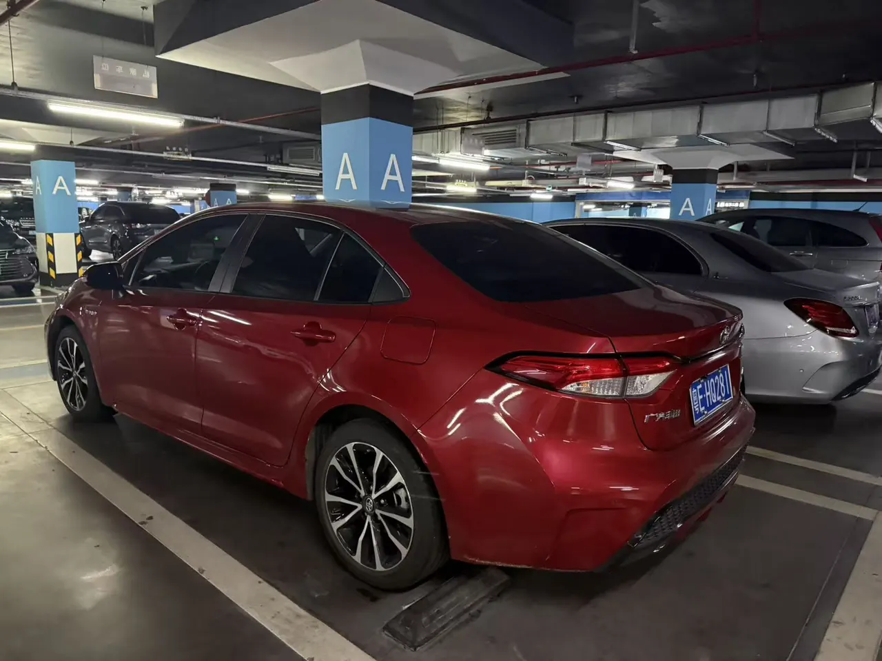 Toyota 2022 Lei Ling Shuangqing 1.8H Stepless Sports Edition Automatic Gear 2