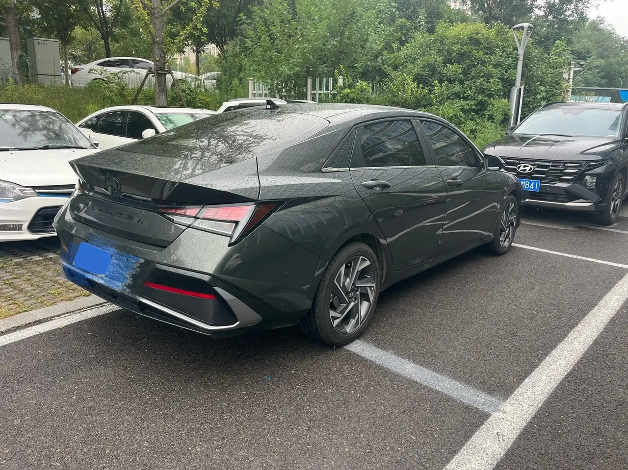 Hyundai 2023 Elantra-sedan 1.5 stepless GLX elite automatic gear 2