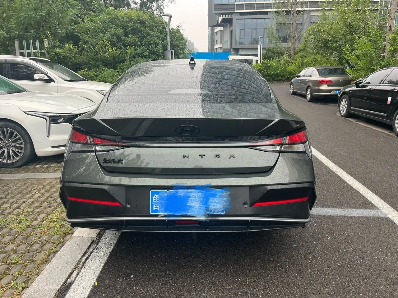 Hyundai 2023 Elantra-sedan 1.5 stepless GLX elite automatic gear 3