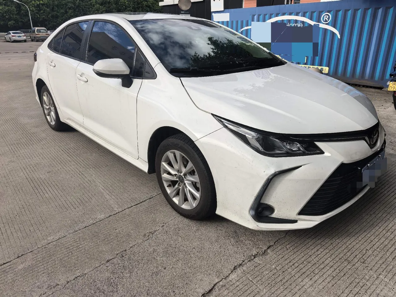 Toyota 2023 corolla 1.2T stepless elite version of automatic gear 3