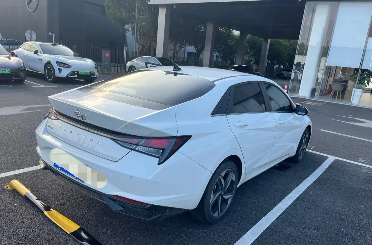 Hyundai 2023 Elantra-sedan 1.5 stepless GLX elite automatic gear 4