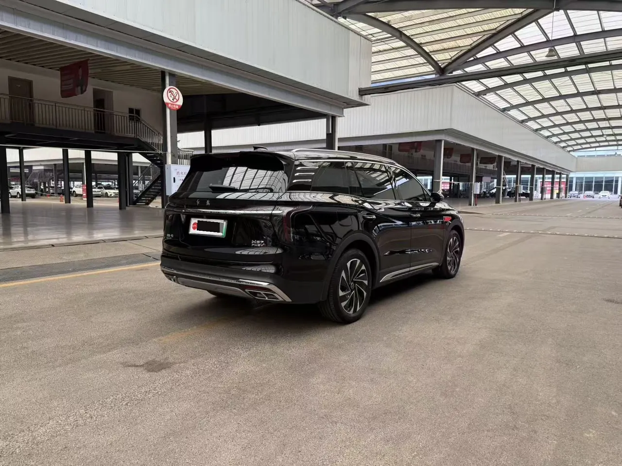 HongQi 2024 HS7 PHEV 2.0T 4-wheel drive flag smooth version 6-seat automatic gear 4