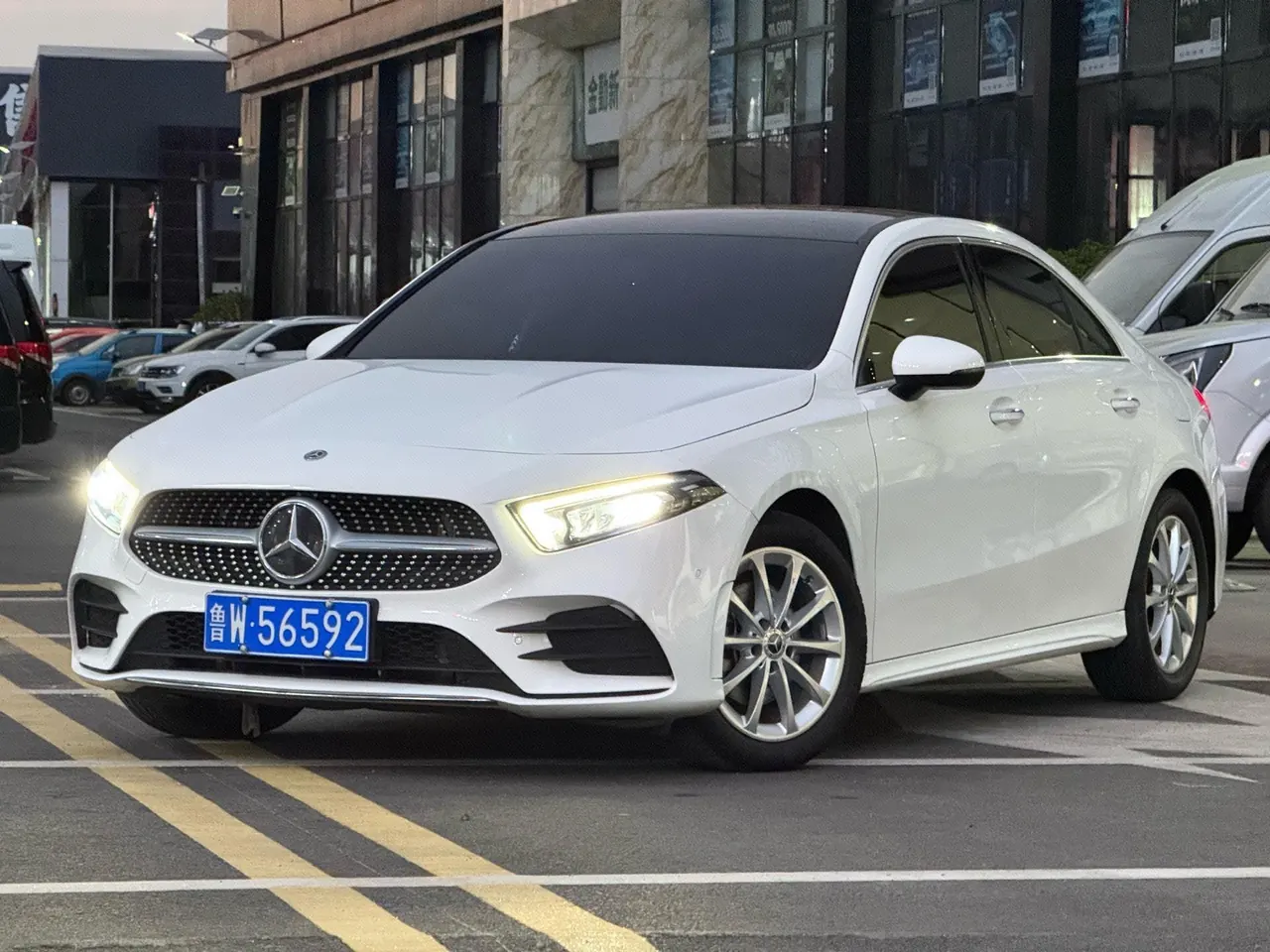 Open image lightbox: Mercedes Benz Class A 2020 A 200 L 1.3T Fashion (Modified) Automatic Gear