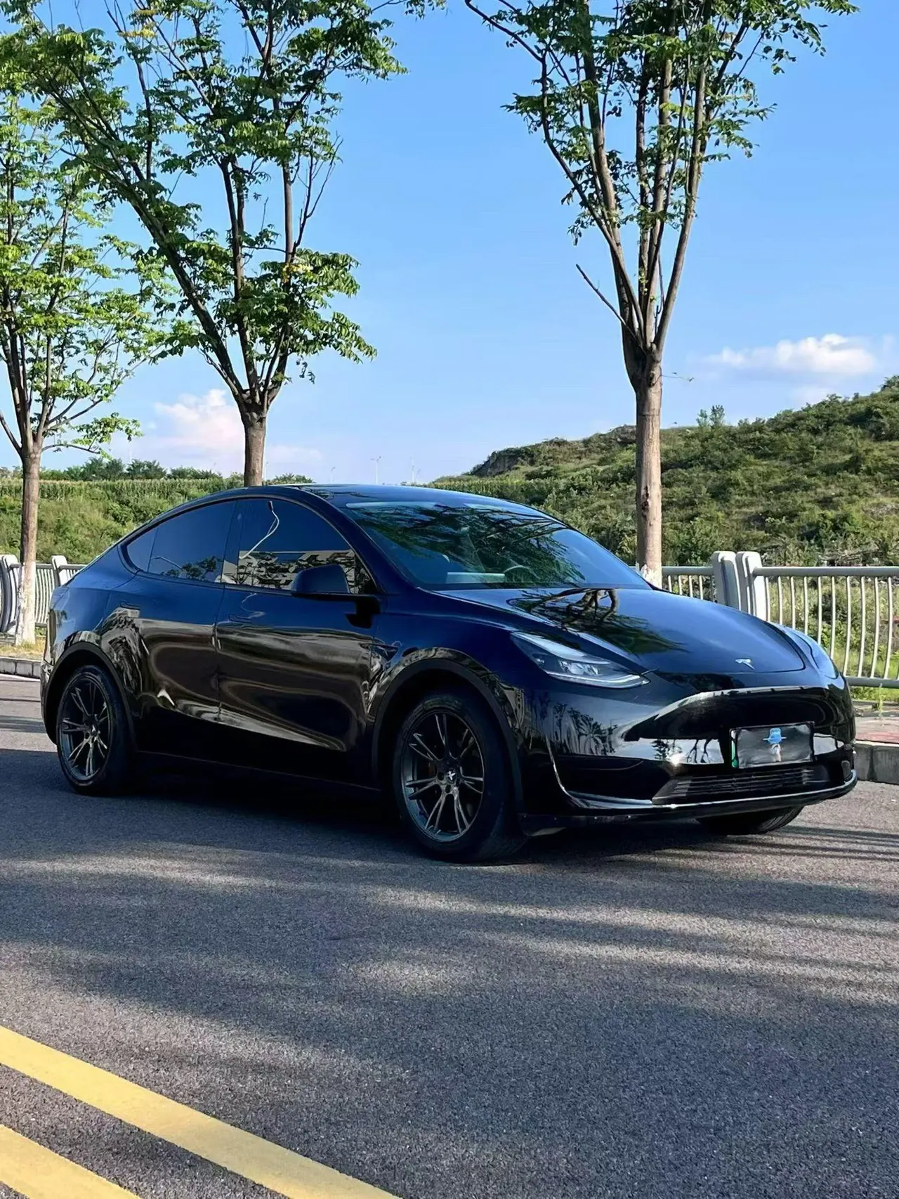 Tesla 2023 Model Y rear-wheel drive version automatic transmission 4