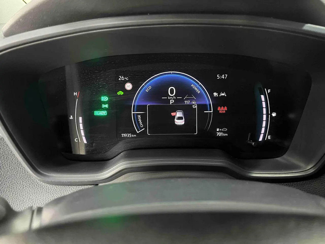 Toyota 2023 Corolla Double Engine 1.8 Stepless Intelligent Electric Hybrid Elite Automatic Gear 19