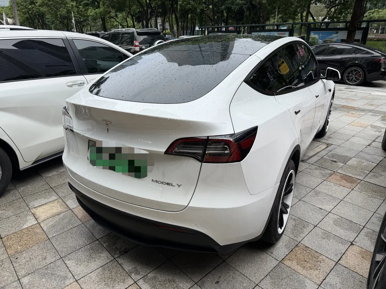 Tesla 2021 Model Y long endurance all-wheel drive version automatic transmission 4