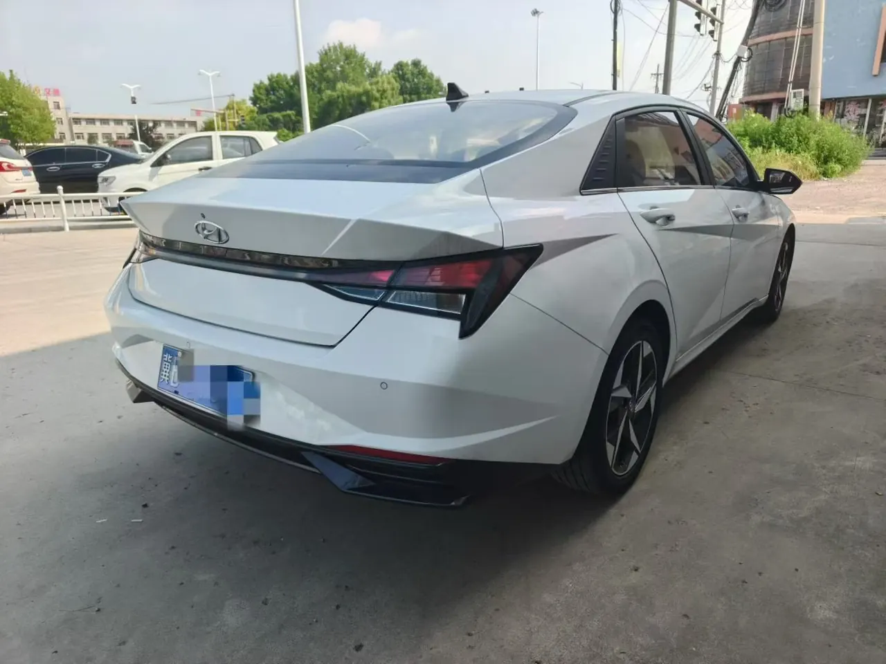 Hyundai 2022 Elantra-sedan 1.5 stepless GLX elite automatic gear 4