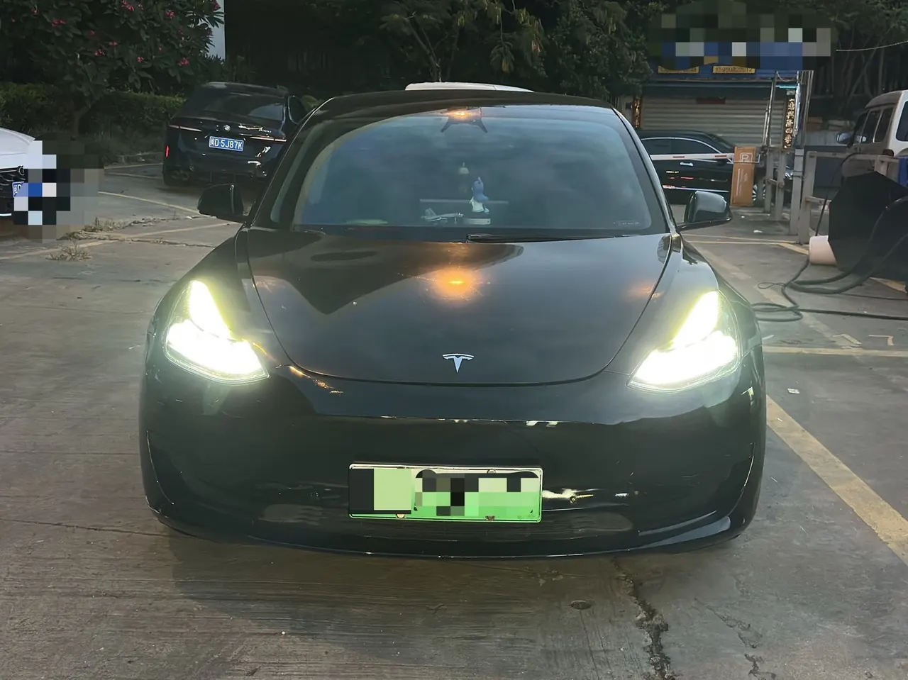 Tesla 2022 Model 3 rear-wheel drive version of automatic transmission 2