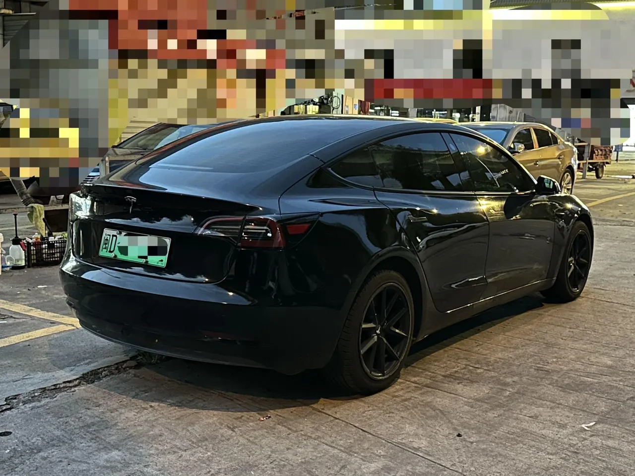 Tesla 2022 Model 3 rear-wheel drive version of automatic transmission 9