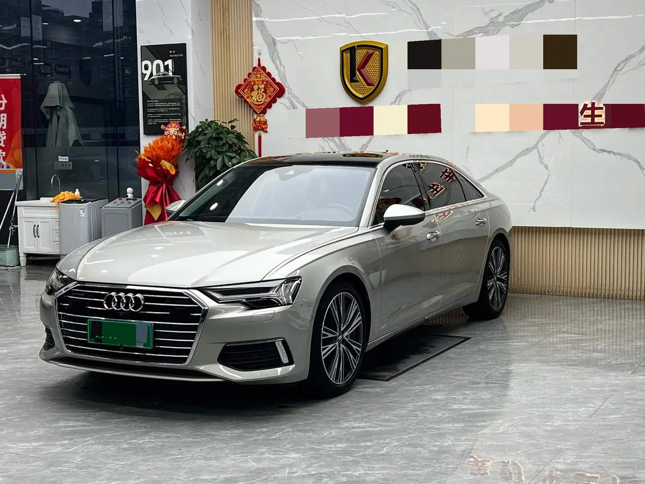 Open image lightbox: Audi 2021 A6L 48V 3.0TFSI 55TFSI Quattro Flagship Zhiya Automatic Gear