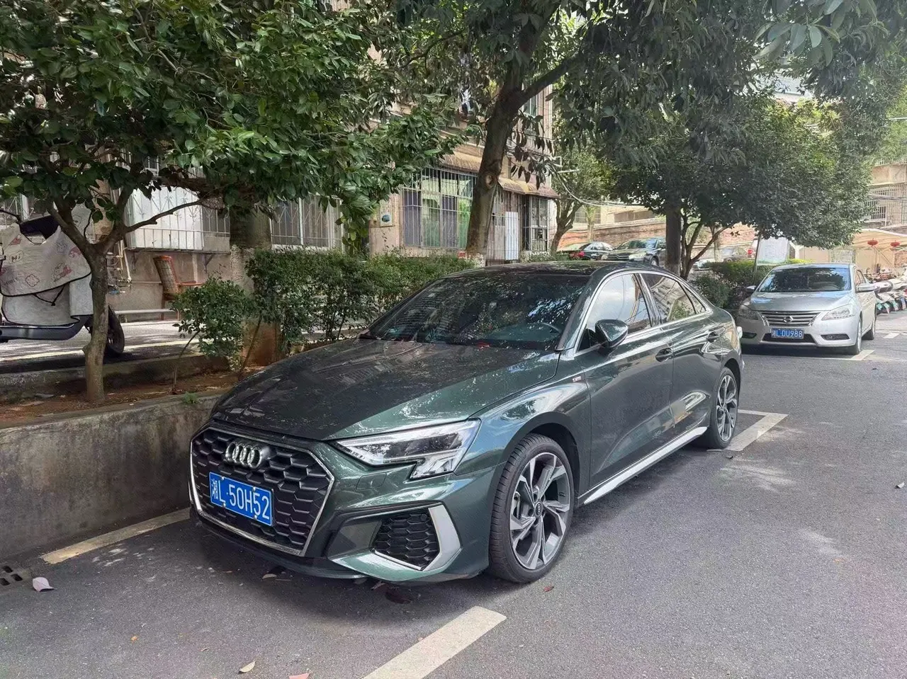 打开图片灯箱:Audi 2023 A3L Limousine 1.4TFSI 35TFSI Luxury Sports (Modified) Automatic
