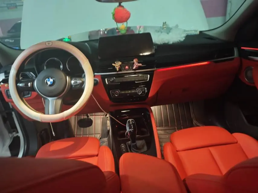 BMW 2023 X2 sDrive25i 2.0T M sports obsidian night version automatic gear 4