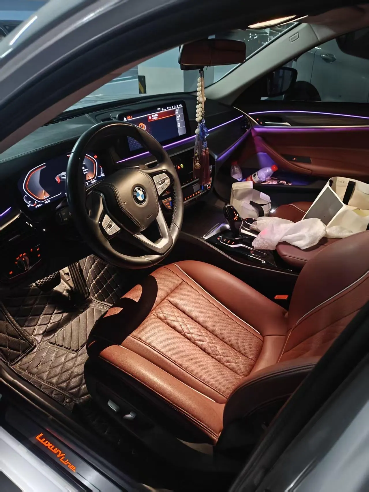 BMW 5 Series 2021 530Li 2.0T Leading Luxury Suit Automatic Gear 4