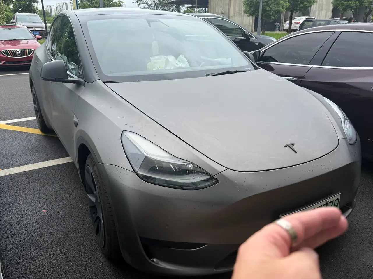 Tesla 2022 Model Y rear-wheel drive version (facelift) automatic gear 3