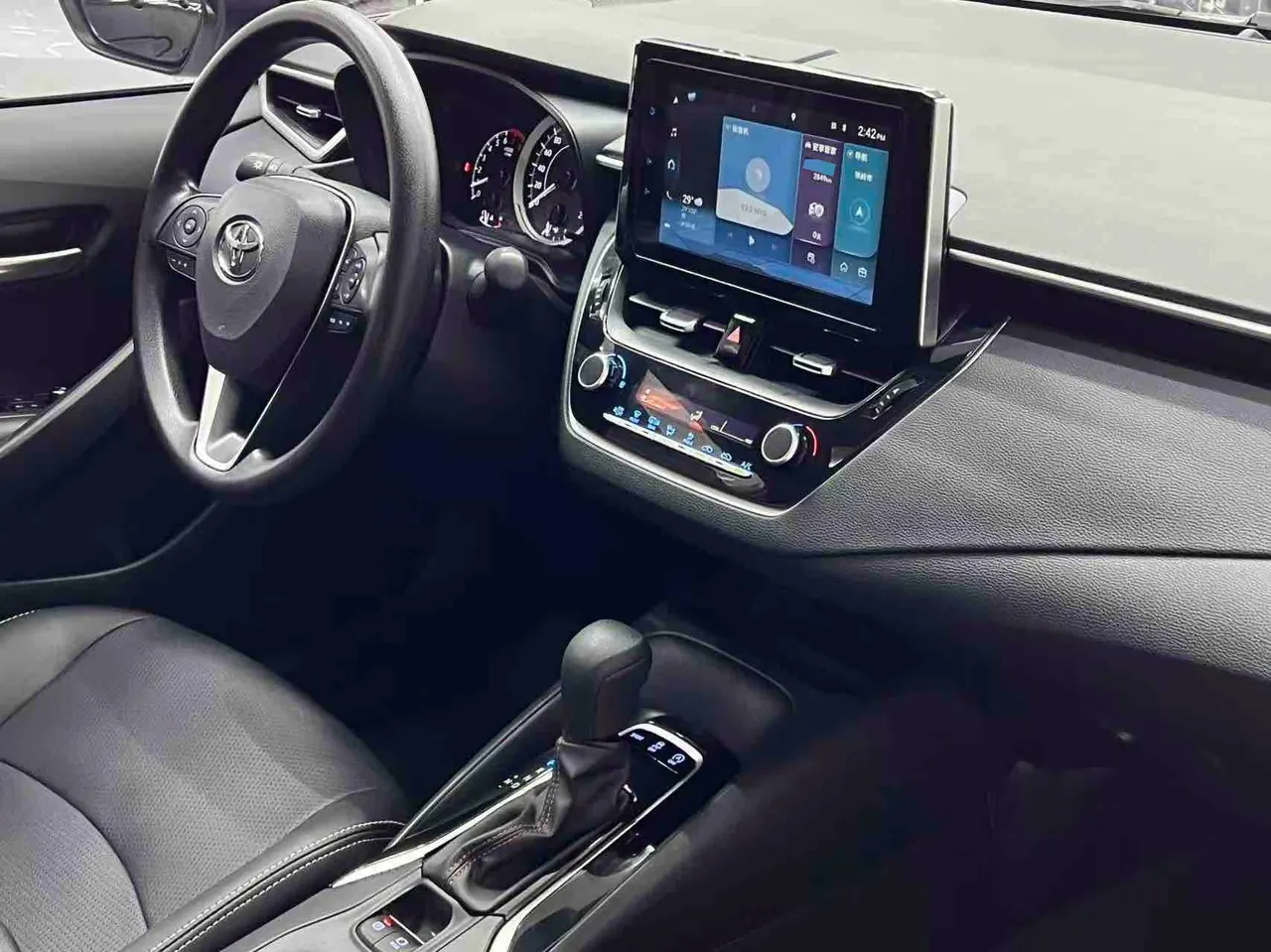 Toyota 2023 corolla 1.2T stepless elite version of automatic gear 16