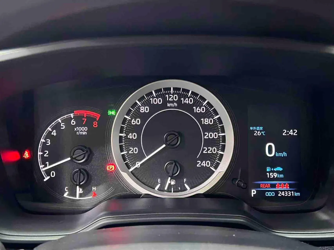 Toyota 2023 corolla 1.2T stepless elite version of automatic gear 18