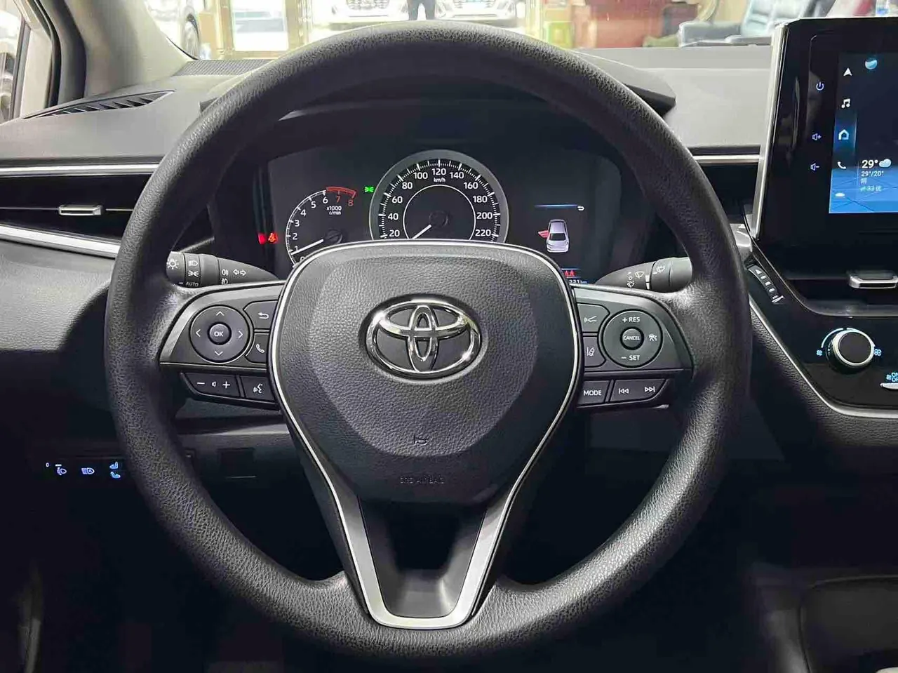 Toyota 2023 corolla 1.2T stepless elite version of automatic gear 9