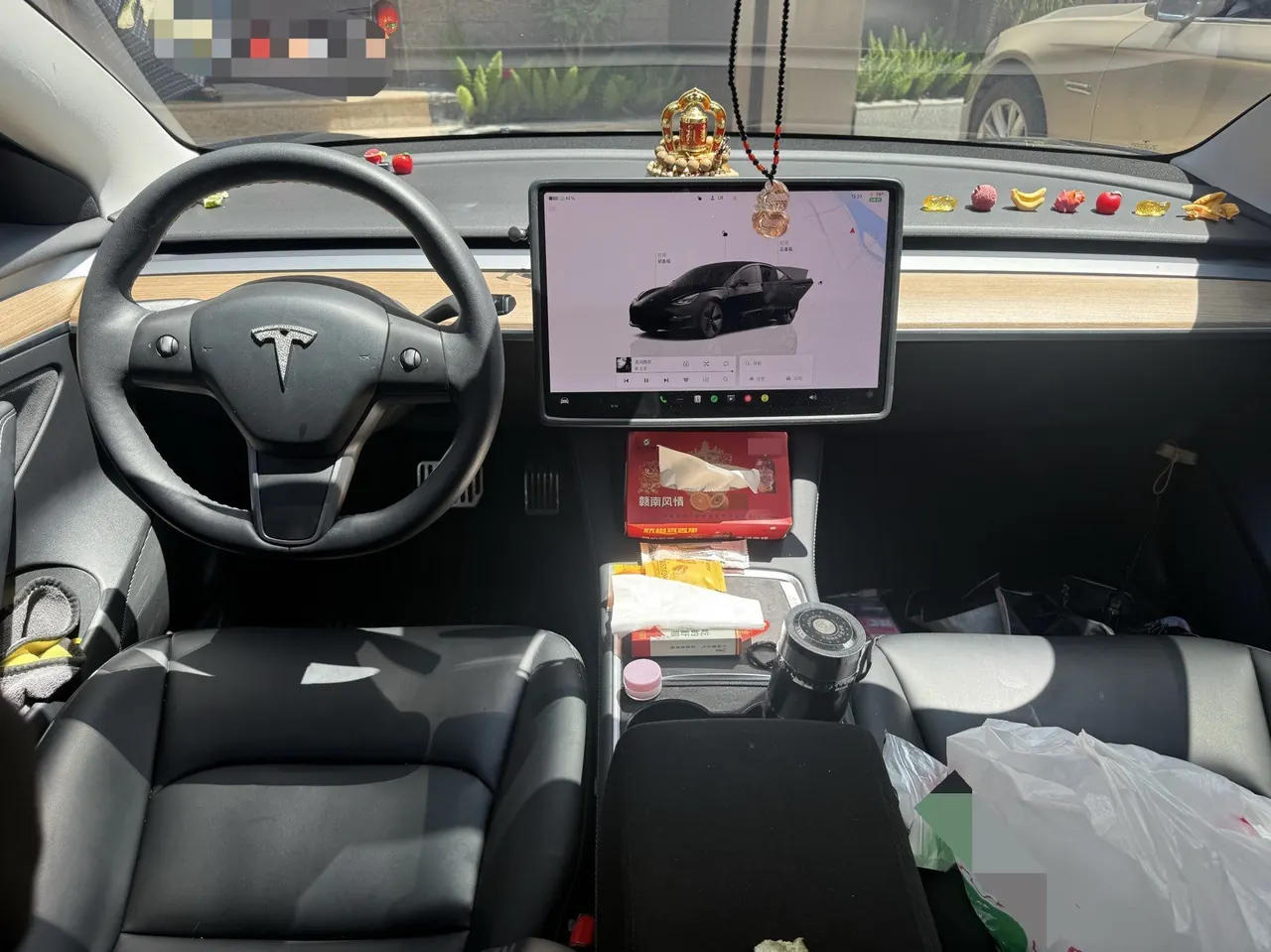 Tesla 2022 Model 3 rear-wheel drive version of automatic transmission 4