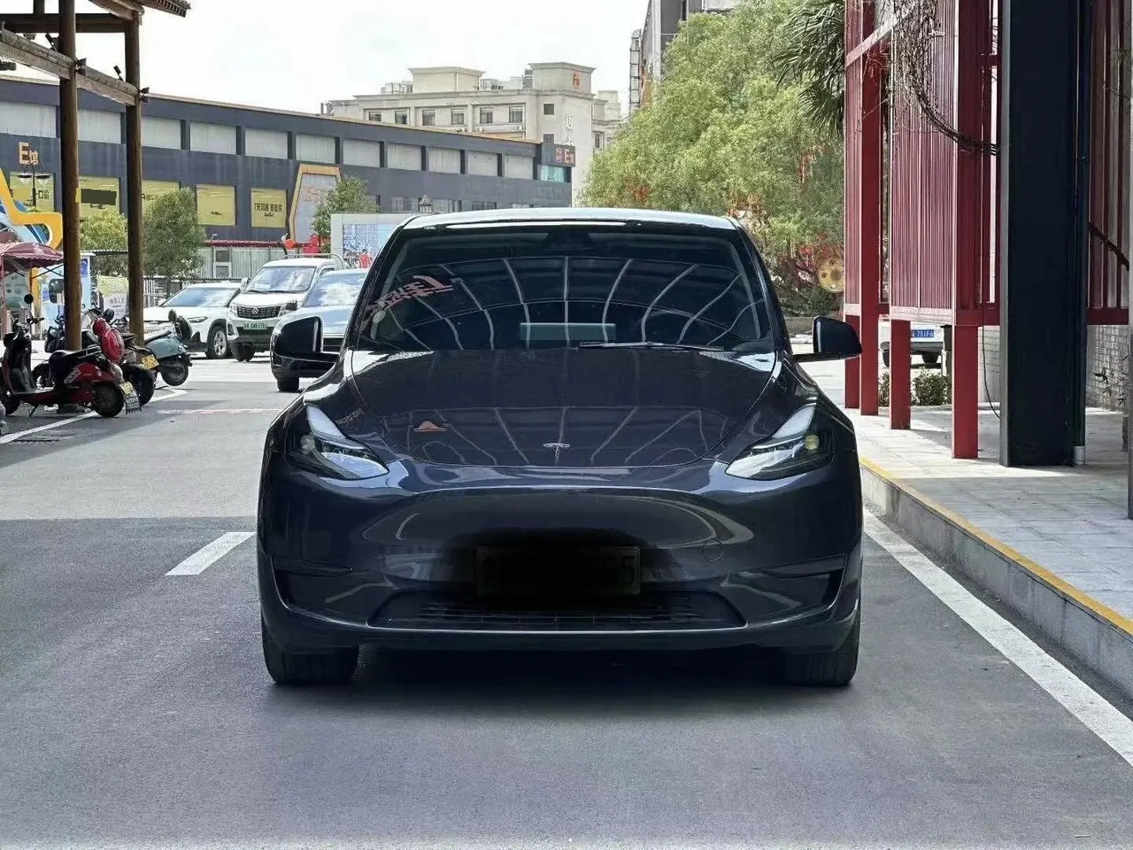Tesla 2024 Model Y rear-wheel drive version automatic transmission 3