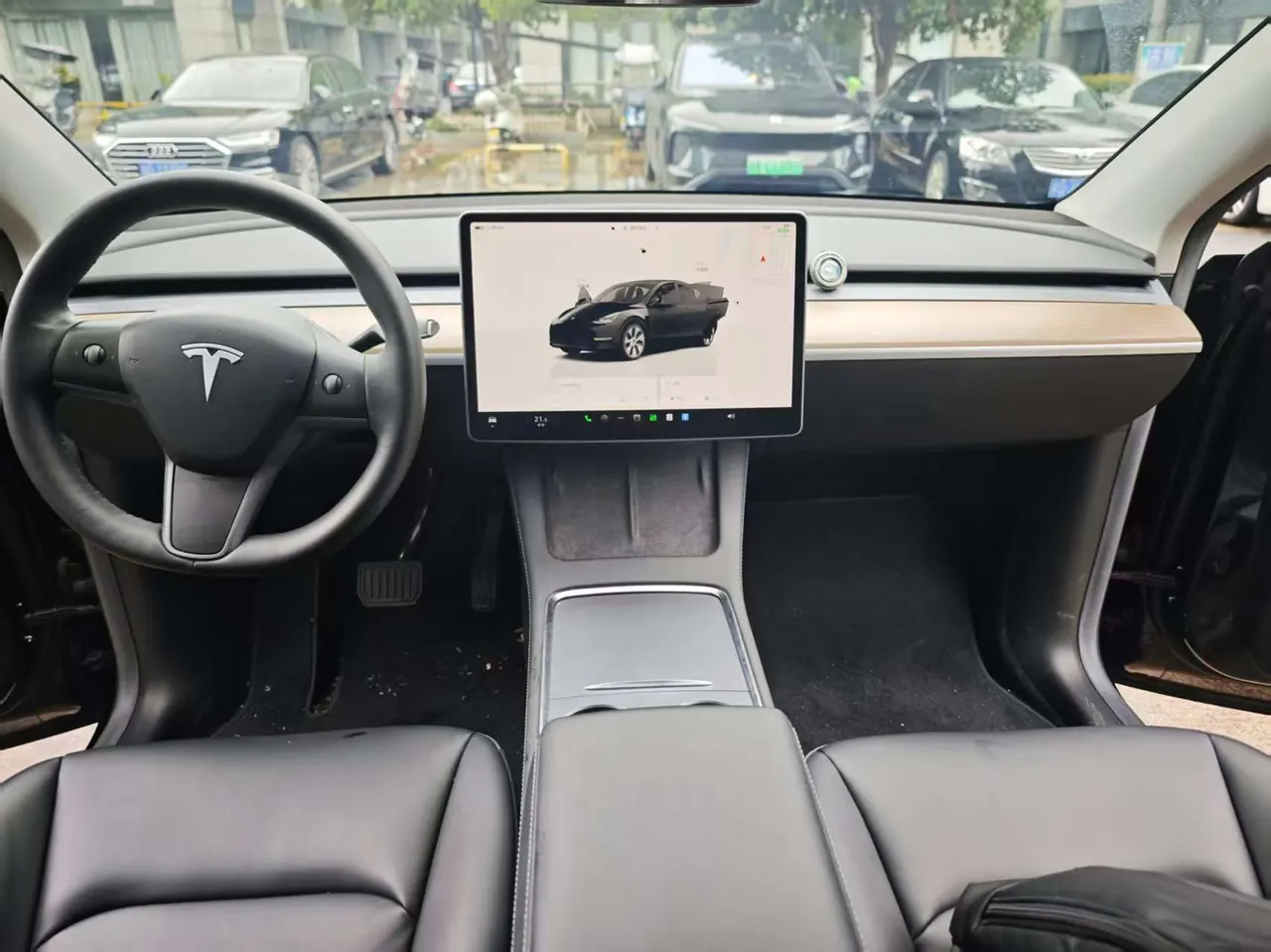 Tesla 2022 Model Y long endurance all-wheel drive version automatic transmission 4