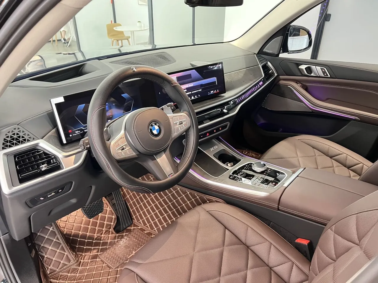 BMW 2025 X5 xDrive30Li 48V 2.0T exclusive m sports obsidian night suit automatic gear 3