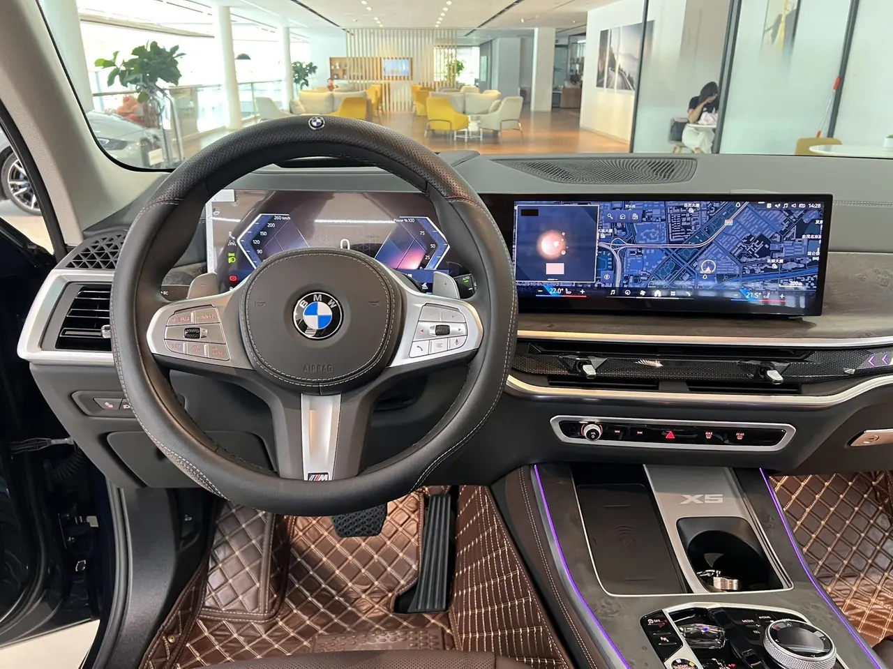 BMW 2025 X5 xDrive30Li 48V 2.0T exclusive m sports obsidian night suit automatic gear 5